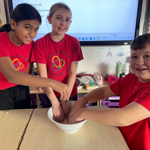 D.T- Baking Christmas Biscuits